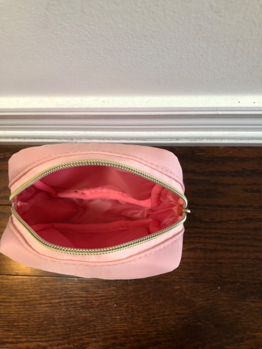 Square Zip Pouch (Pink) - Picture 2 of 2